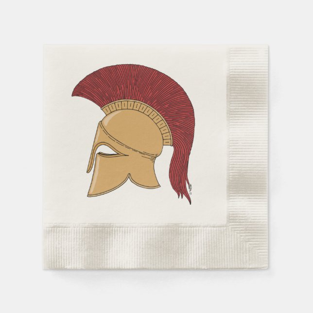 Corinthian Helmet Pappersservett (Framsidan)