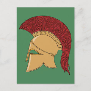 Corinthian Helmet Vykort