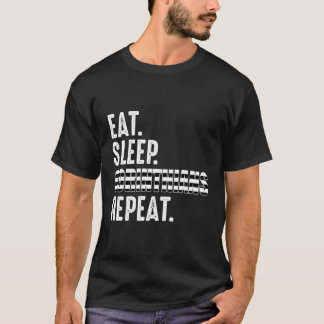 Corinthians Theme Eat Ssov Upprepa fotboll Brasili T Shirt