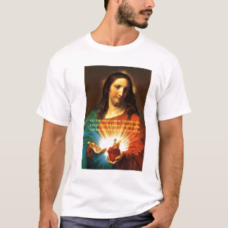 corjesu MEST SAKRAL HJÄRTA AV JESUS T-shirt