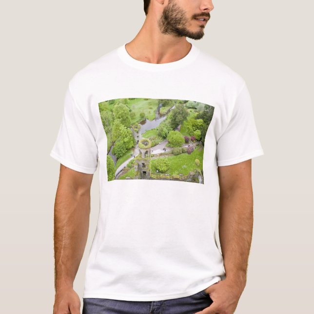 Cork, Irland. Det ökända Blarney Castle T Shirt (Framsida)