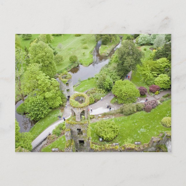 Cork, Irland. Det ökända Blarney Castle Vykort (Framsida)