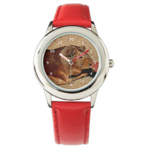 Corkboard Lookförsökskanin Armbandsur