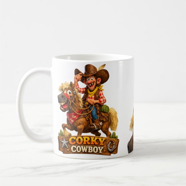 Corky Cowboy Kaffemugg (Vänster)