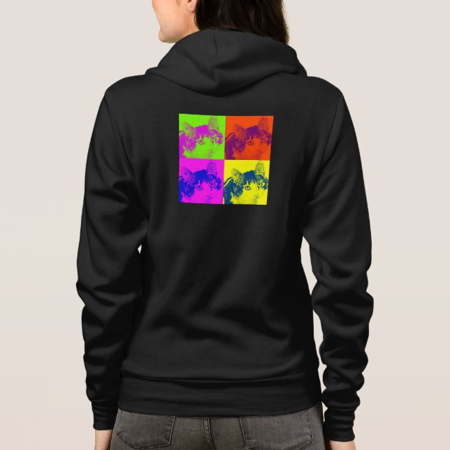 CORKY ullHoodie för LAG T-shirt (Baksida)