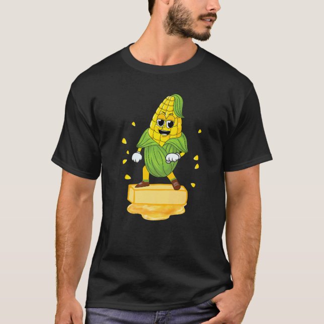 Corn Dancing For Students and Teachers T Shirt (Framsida)