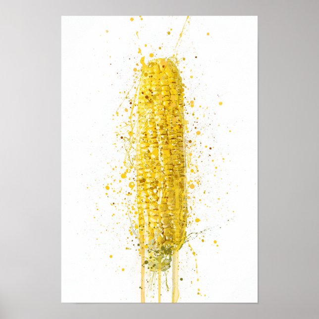 Corn On The Cob Vegetable Poster (Framsidan)