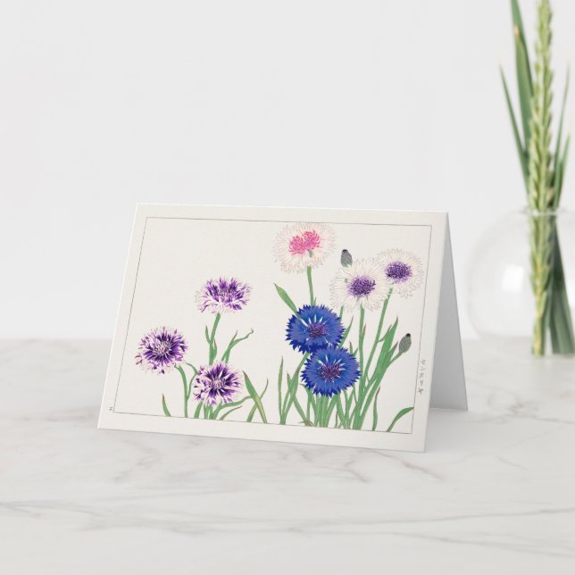 Cornblomma av Tanigami Konan Kort (Framsida)