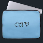 Cornblomma Blue Laptop Fodral<br><div class="desc">Den här vackra kornblomsblå filten behållor dig varmt när du är blå. Det kan också vara personlig att göra det till en egen unik filt</div>