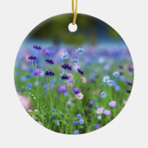 Cornblomma Blue Ornament