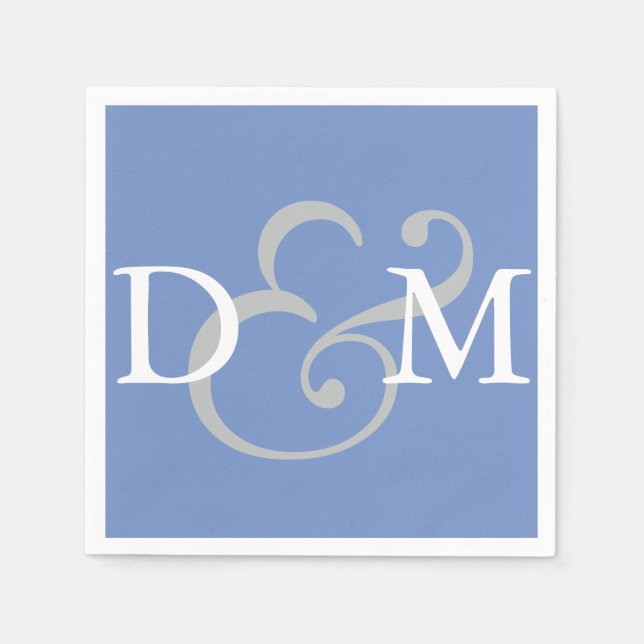 Cornblomma Blue Pappersservett (Framsidan)