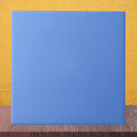 Cornblomma Blue Solid Färg Kakelplatta<br><div class="desc">Cornblomma Blue Solid Färg</div>
