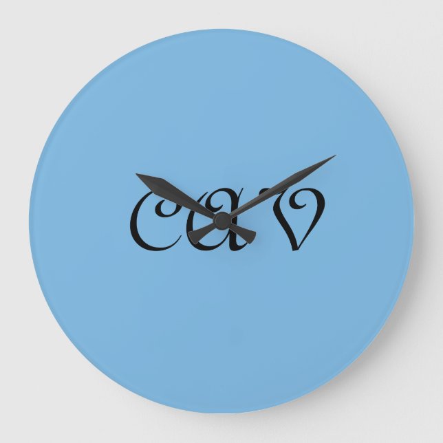 Cornblomma Blue Stor Klocka (Framsida)