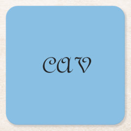 Cornblomma Blue Underlägg Papper Kvadrat