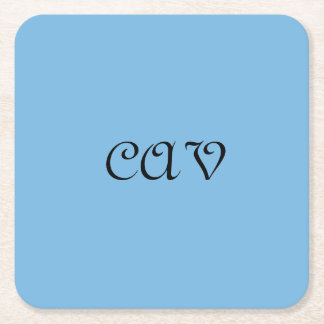 Cornblomma Blue Underlägg Papper Kvadrat