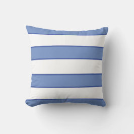 Cornblomma Blue White Nautical Elegant Modern Kudde