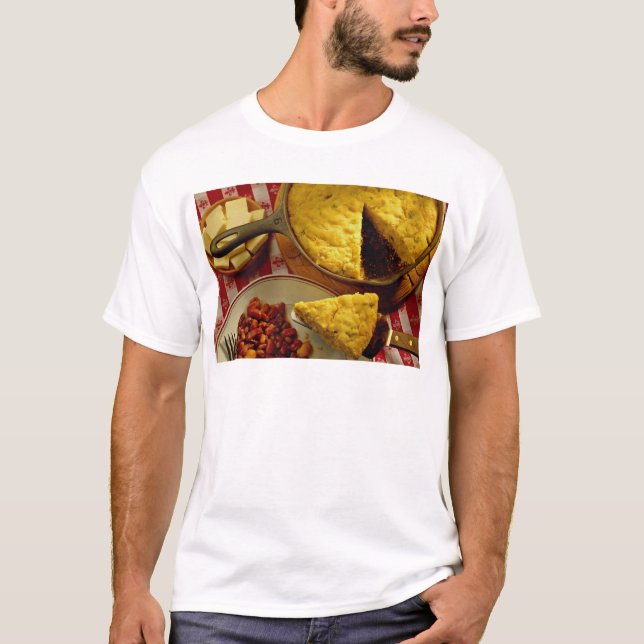 Cornbread bönor tee shirt (Framsida)