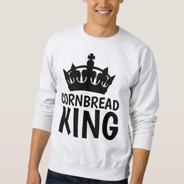CORNBREAD KUNG T-shirts Lång Ärmad Tröja (Framsida)