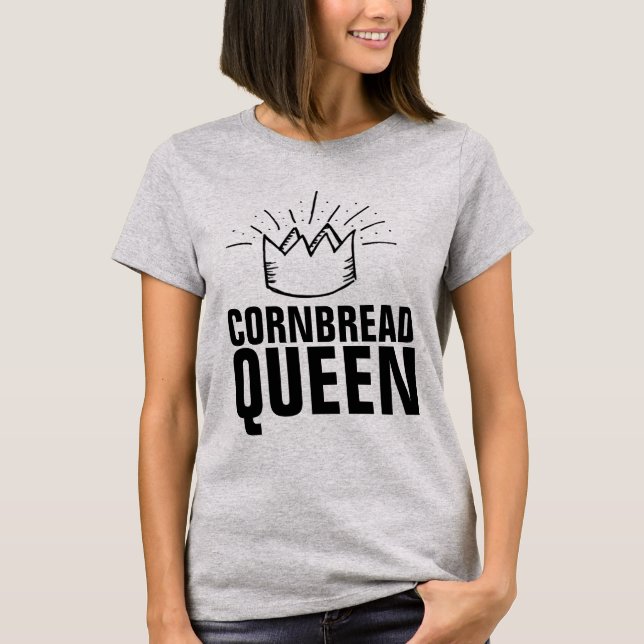 CORNBREAD QUEEN T-shirts (Framsida)