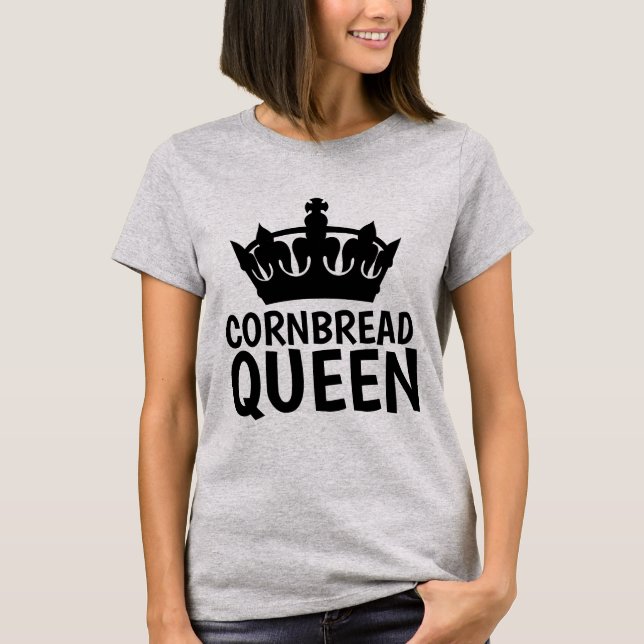 CORNBREAD QUEEN T-shirts (Framsida)