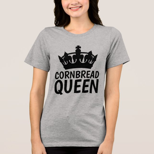 CORNBREAD QUEEN T-shirts (Framsida)