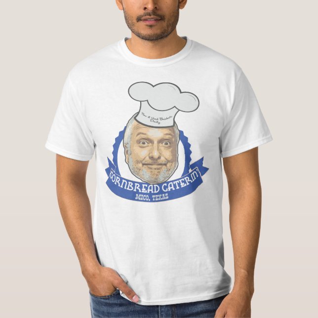 Cornbreadcateringutslagsplats Tee Shirt (Framsida)