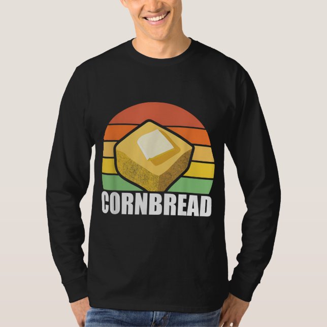 Cornbröd Maj Bread Baking Thanksgiving Rednacke S T Shirt (Framsida)
