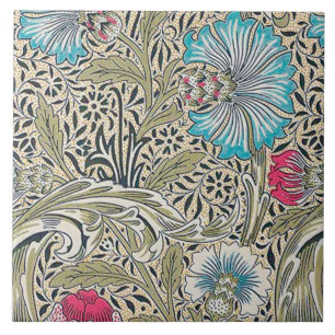 Corncockle, William Morris Kakelplatta