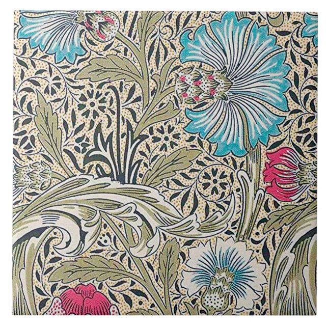 Corncockle, William Morris Kakelplatta (Framsidan)