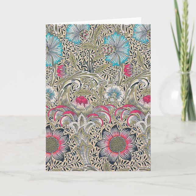 Corncockle, William Morris Kort (Framsida)