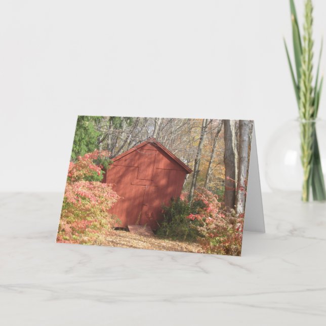 Corncrib Notecard Kort (Framsida)