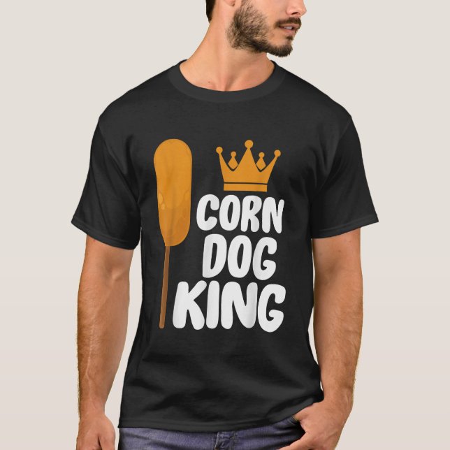 Corndog Costume Maj Hund Kung Gift TShirt T Shirt (Framsida)