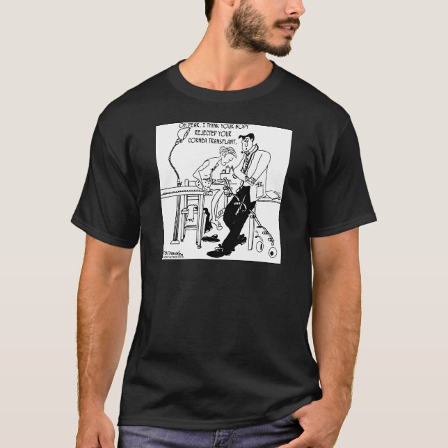 Corneatransplantatkassering T-shirt (Framsida)