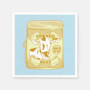 Corned Beef can Pappersservett