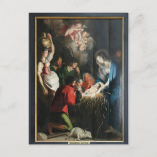 Cornelis de Vos- Jesus födelse Vykort