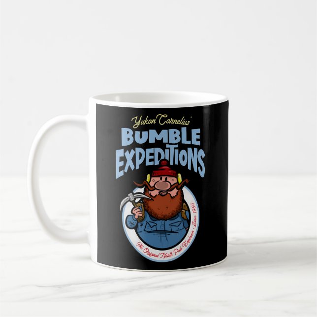 Cornelius of the Yukon Bumble Expedier Reindeer Kaffemugg (Vänster)
