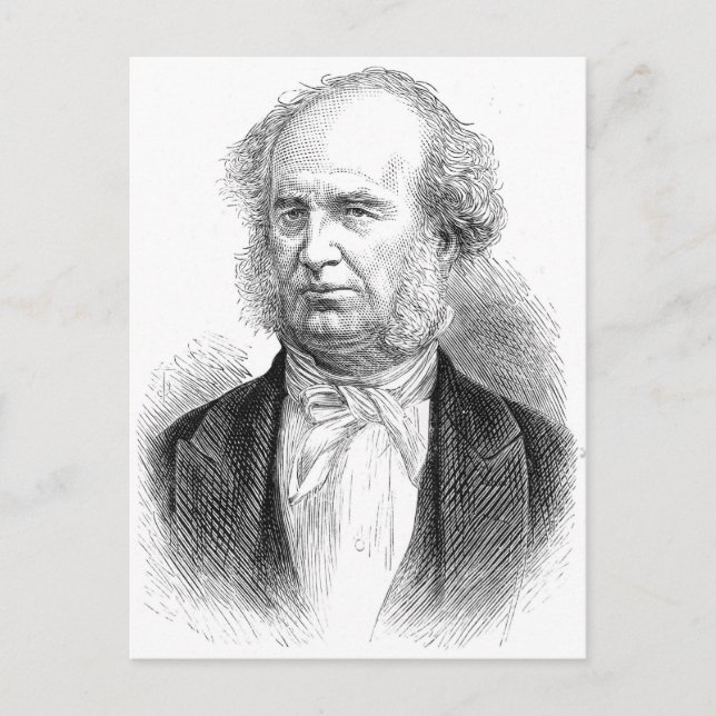 Cornelius Vanderbilt, 1877 Vykort (Framsida)