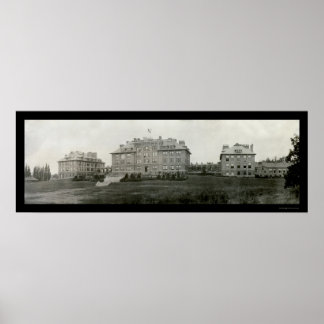 Cornell Byggnad Ithaca Photo 1909 Poster