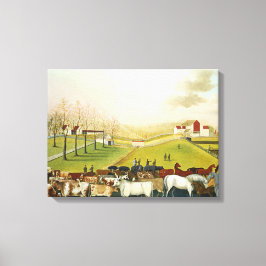 Cornell Farm (Pennsylvania Landscape) Canvastryck