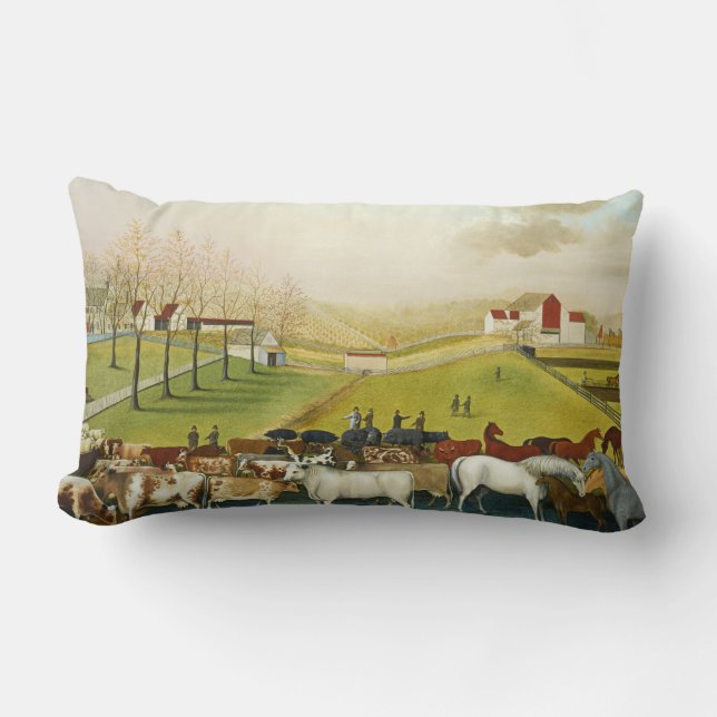 Cornell Farm (Pennsylvania Landscape) Lumbarkudde (Framsida)