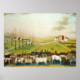 Cornell Farm (Pennsylvania Landscape) Poster