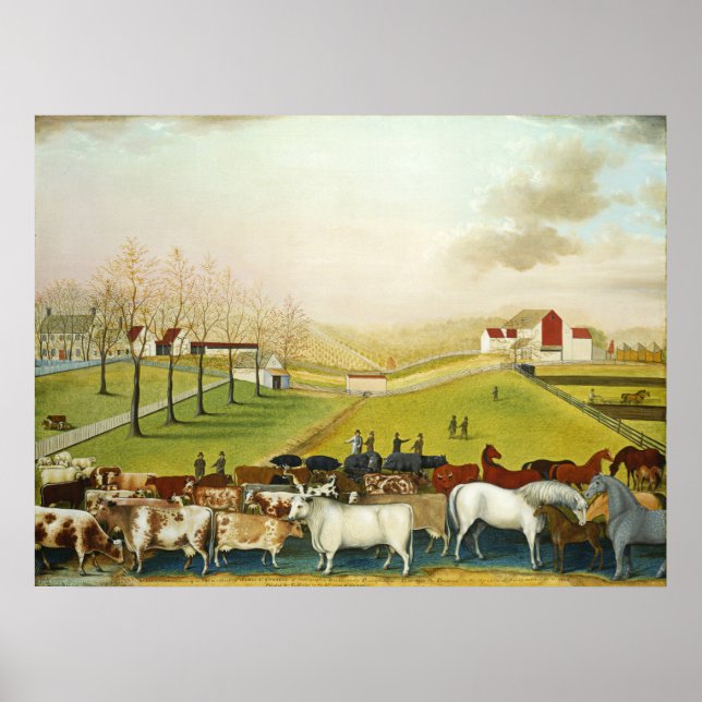 Cornell Farm (Pennsylvania Landscape) Poster (Framsidan)