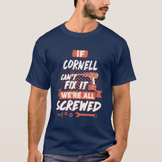 CORNELL-skjorta, CORNELL t-shirt för manar kvinnor (Framsida)