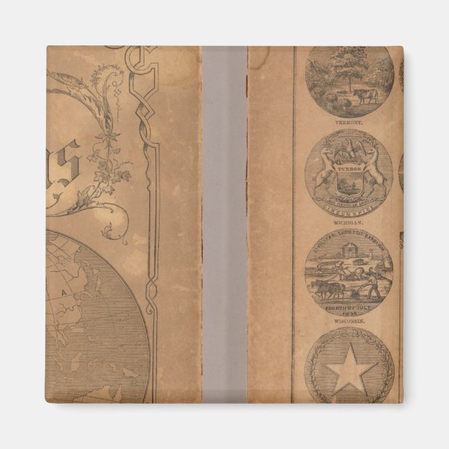 Cornells följeratlas magnet (Framsidan)