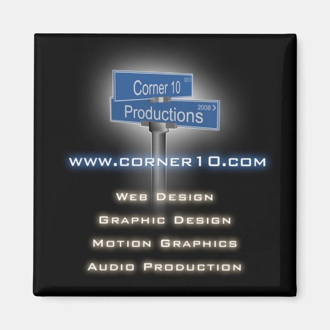 Corner10 Productions Magnet (Framsidan)