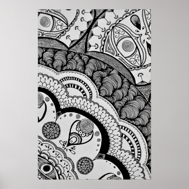 Corner Mandala. Poster (Framsidan)