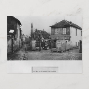 Corner of rue des Rondeaux Vykort