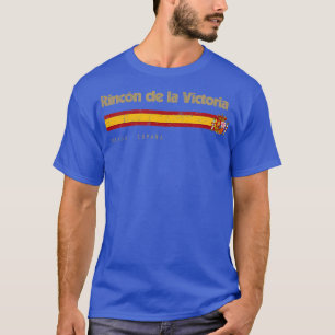 Corner of the Victoria Spain City Vintage Flagga S T Shirt