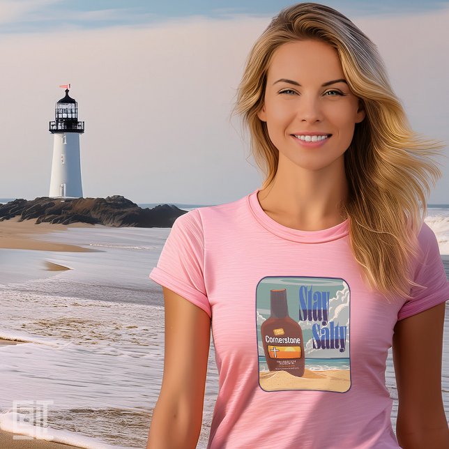 Cornerstone Stay Salty Official Salt Gear T Shirt (Skapare uppladdad)