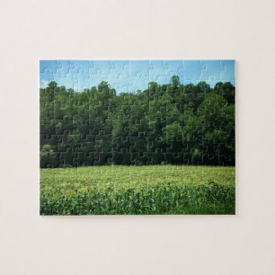 Cornfield i Rural North Carolina Poster Mouse Pad Pussel